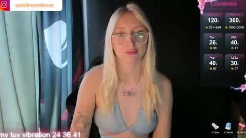 Caroline and Lover online show from November 24, 2025, 11:43 am