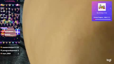 Snapshot of charlottee17 chatting on February 21, 2025, 2:06 pm ANDRE online show from February 21, 2025, 2:06 pm