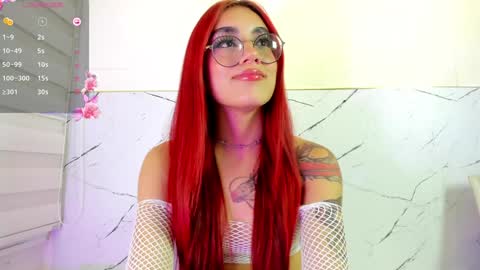 Snapshot of cherry_welll chatting on January 24, 2025, 8:23 am Cherry  Conection 11pm-6am Colombia time online show from January 24, 2025, 8:23 am