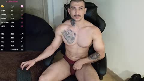 Snapshot of colombianmuscle8 chatting on February 20, 2025, 2:07 am colombianmuscle8 online show from February 20, 2025, 2:07 am