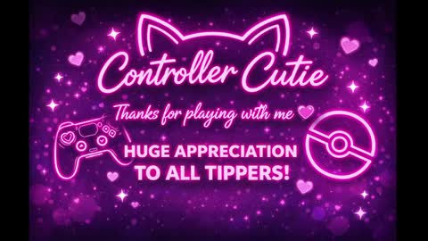 controllercutie online show from March 29, 2026, 3:45 pm