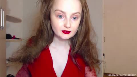 Snapshot of coolamber chatting on February 12, 2025, 2:21 pm Amber online show from February 12, 2025, 2:21 pm