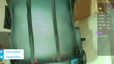 Snapshot of cristopher_here chatting on October 6, 2025, 12:30 am CRISTOPHER online show from October 6, 2025, 12:30 am