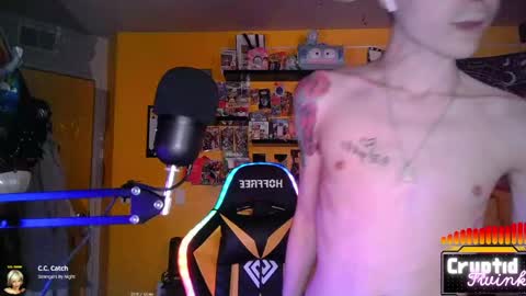 CryptidTwink online show from March 18, 2026, 6:27 am