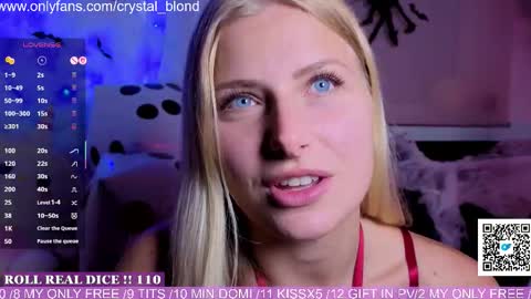 Crystal online show from October 14, 2025, 7:25 pm
