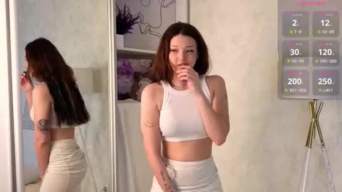 Snapshot of crystal_frost chatting on December 17, 2025, 3:12 am MY NAME IS MARY AND LINA WELCOME EVERYONE I WILL BE HAPPY TO GIVE YOU WHAT YOU HAVE DREAMED OF FOR SO LONG online show from December 17, 2025, 3:12 am