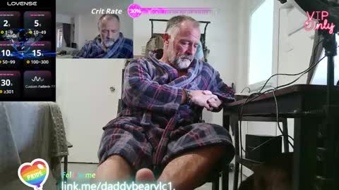 DaddyBear online show from February 4, 2026, 2:01 pm