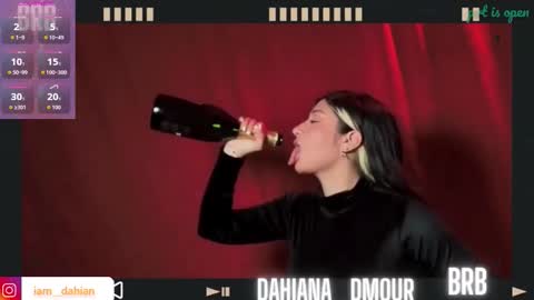 Snapshot of dahiana_dmour chatting on January 16, 2026, 12:09 pm Dahiana online show from January 16, 2026, 12:09 pm