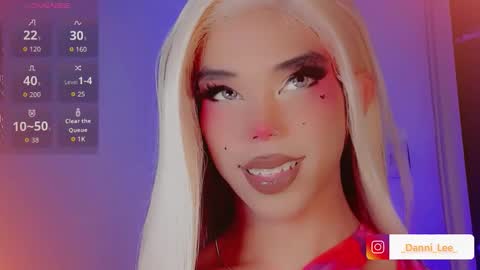 DANNI LEE online show from December 2, 2025, 11:34 pm