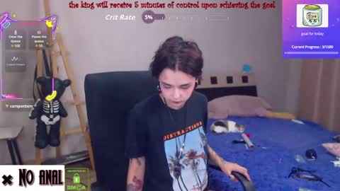Snapshot of dark__elf chatting on May 11, 2026, 9:23 pm Anessa online show from May 11, 2026, 9:23 pm