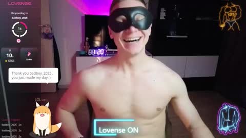 Snapshot of devilinmask666 chatting on January 11, 2026, 2:44 pm Devilinmask666 online show from January 11, 2026, 2:44 pm