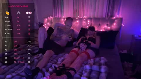 Snapshot of doublesuble chatting on December 12, 2024, 11:29 am Chaz  Roxy Rain online show from December 12, 2024, 11:29 am