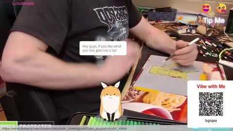 Snapshot of drawingcock chatting on January 17, 2025, 3:43 pm drawingcock online show from January 17, 2025, 3:43 pm