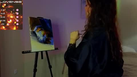 Snapshot of emilyart_ chatting on December 14, 2024, 4:52 pm artist Emily online show from December 14, 2024, 4:52 pm