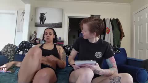 Cedar redhead and River brunette online show from December 3, 2024, 7:11 pm