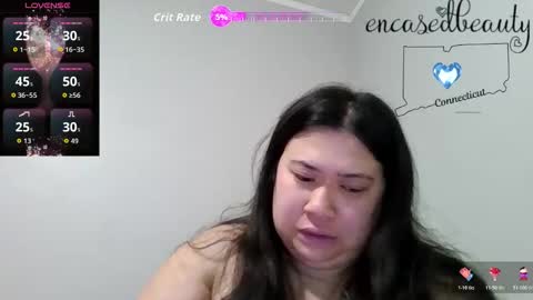 Snapshot of encasedbeauty chatting on May 11, 2026, 6:27 pm Ela online show from May 11, 2026, 6:27 pm