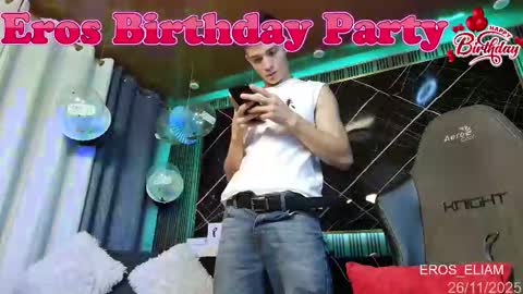 Snapshot of eroseliam chatting on November 26, 2025, 3:35 pm EROS ELIAM online show from November 26, 2025, 3:35 pm