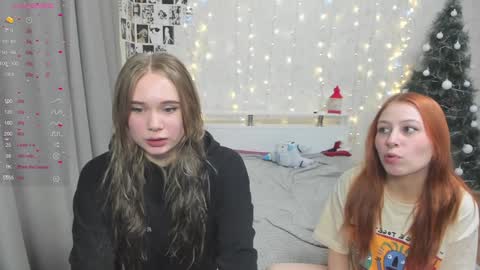 Veronica Tiia Lilith left to right online show from January 14, 2025, 4:18 pm