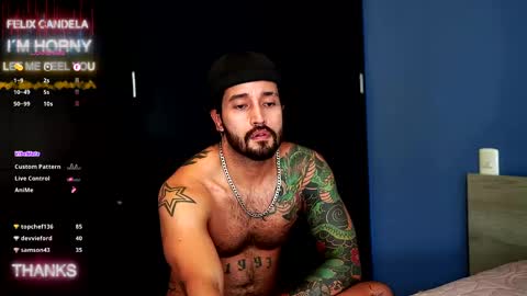 Felix Candela  online show from March 6, 2025, 8:05 pm