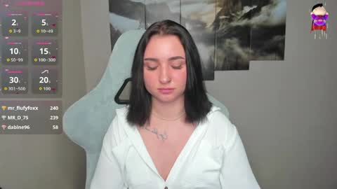 Snapshot of flufyfoxx chatting on May 18, 2026, 4:07 am Lina online show from May 18, 2026, 4:07 am