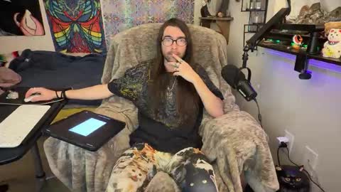 Snapshot of folkemord69 chatting on February 8, 2026, 11:02 am Chris online show from February 8, 2026, 11:02 am