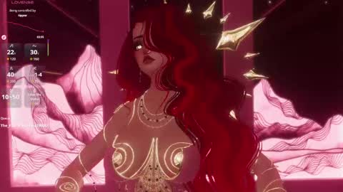 Snapshot of goddessreverie chatting on October 5, 2025, 6:34 am Goddess Reverie online show from October 5, 2025, 6:34 am