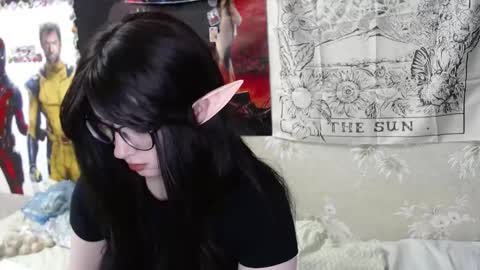 Snapshot of goth_pumpkin chatting on February 23, 2025, 9:48 pm Amy online show from February 23, 2025, 9:48 pm