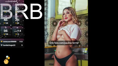 Snapshot of h3y_mia3 chatting on March 3, 2025, 9:33 am Paulina  online show from March 3, 2025, 9:33 am