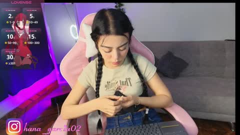 Snapshot of hana_garcia chatting on January 13, 2025, 10:35 pm Hana Garcia online show from January 13, 2025, 10:35 pm