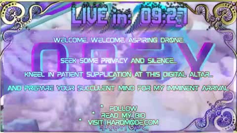 B0ne Daddy Bonesaw Real-Life College of Whispers Bard   mindfuck brainwash hypno cerebral sensual  online show from April 27, 2026, 4:05 pm
