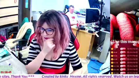 Snapshot of hexme_kinky_office chatting on March 6, 2025, 10:30 am hexme_kinky_office online show from March 6, 2025, 10:30 am