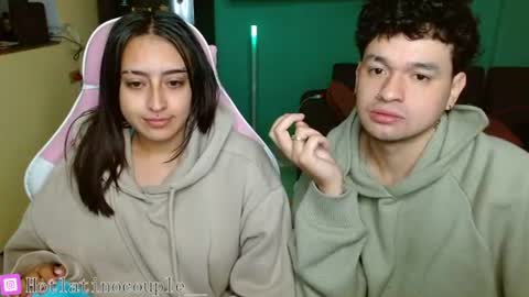 Snapshot of hotlatinocouple__ chatting on June 29, 2026, 11:49 pm Eevee Zoro online show from June 29, 2026, 11:49 pm