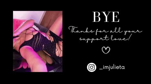 Snapshot of iamjulietaa chatting on February 14, 2025, 2:28 am online show from February 14, 2025, 2:28 am
