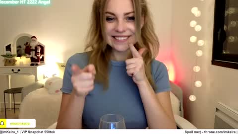 Snapshot of imkeira chatting on December 18, 2024, 10:46 pm ImKeira online show from December 18, 2024, 10:46 pm