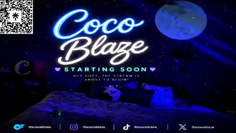 CoCo Blaze online show from July 25, 2026, 6:27 pm