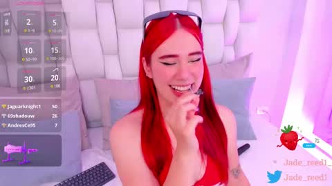 Snapshot of jadee_reed chatting on February 21, 2025, 7:01 am Jade Red  online show from February 21, 2025, 7:01 am