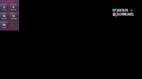 Suzie  online show from January 12, 2025, 11:36 pm