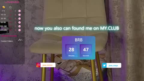 Snapshot of jane_meys chatting on January 12, 2025, 8:04 am your kitty JANE roawww online show from January 12, 2025, 8:04 am