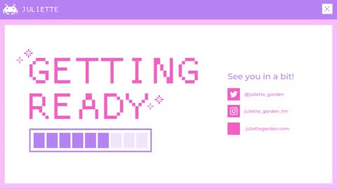 Snapshot of juliette_garden chatting on October 10, 2025, 2:21 am Here most days 3 online show from October 10, 2025, 2:21 am
