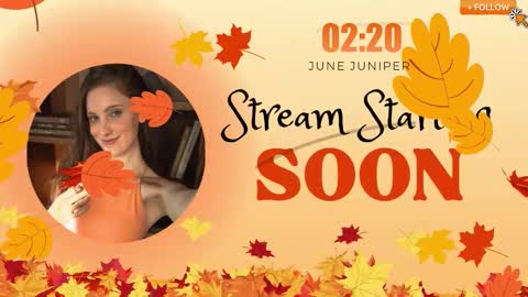 Snapshot of junejuniper chatting on November 9, 2025, 12:31 am June Juniper online show from November 9, 2025, 12:31 am