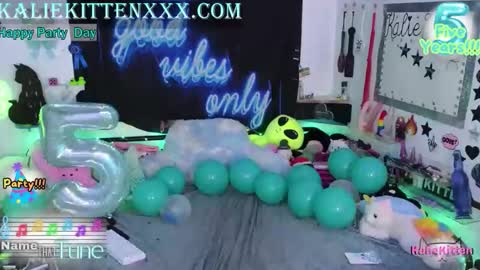 KalieKitten online show from April 25, 2026, 9:34 pm