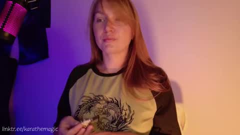 Snapshot of karathemagic chatting on September 21, 2025, 2:19 pm I am here around 5am GMT karathemagic online show from September 21, 2025, 2:19 pm