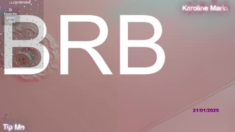 Snapshot of karoline_marin chatting on January 22, 2025, 12:48 am Karoline online show from January 22, 2025, 12:48 am