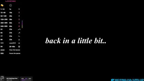 Katie online show from January 14, 2026, 4:45 pm
