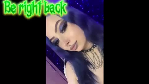 Snapshot of kitty_goth chatting on February 27, 2025, 9:25 pm Hey Im Ellie if you like me and like my show give me a thumbs up hehe online show from February 27, 2025, 9:25 pm