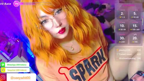 MISS ALICIA online show from May 18, 2026, 4:07 am