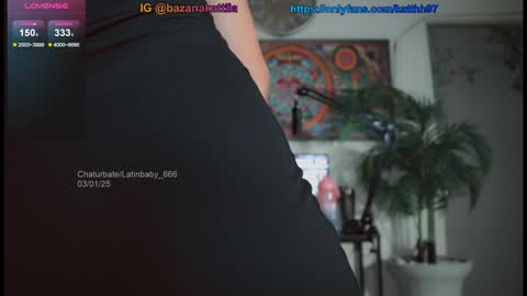 Snapshot of latinbaby_666 chatting on January 3, 2025, 8:10 am Kattiia   INSTAGRAM bazanakattiia If you like my show give me a like please I LOVE YOU online show from January 3, 2025, 8:10 am
