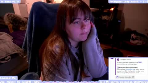 LavenderMei online show from January 17, 2026, 2:05 am