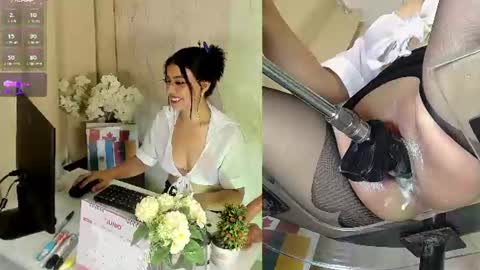 Snapshot of leahvegas chatting on June 21, 2026, 8:00 pm Leah Win a fuck machine control by tipyng 26 tokens. ask me online show from June 21, 2026, 8:00 pm