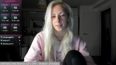 LeaVixx online show from December 20, 2025, 6:04 pm